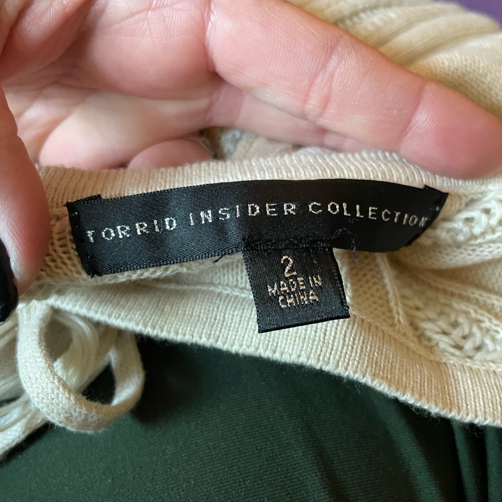 Torrid Insider Collection Boho Top - size 2